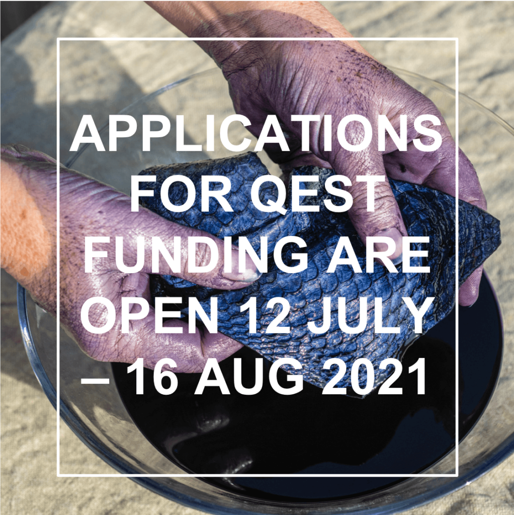 Applications for QEST funding are open 12 July - 16 August 2021