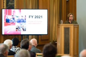 Kirstie Donnelly CEO at Yearly Meeting 2022