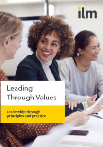 Leading Through Values report