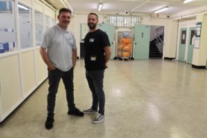 Beating Time's Jon and Jamie in HMP Hewell
