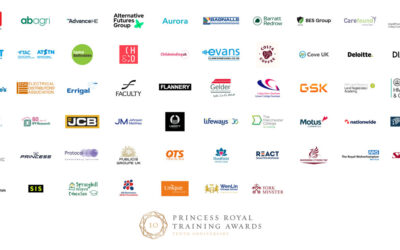 HRH The Princess Royal celebrates best-in-class workplace training in 10th anniversary year for Awards