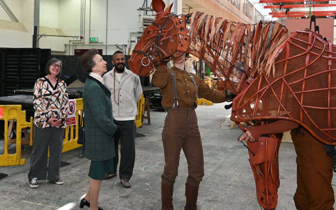 Celebrating award-winning apprenticeships with The Princess Royal Training Award recipient, National Theatre